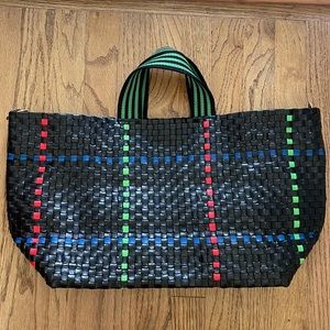 CLARE V BATEAU TOTE IN BLACK